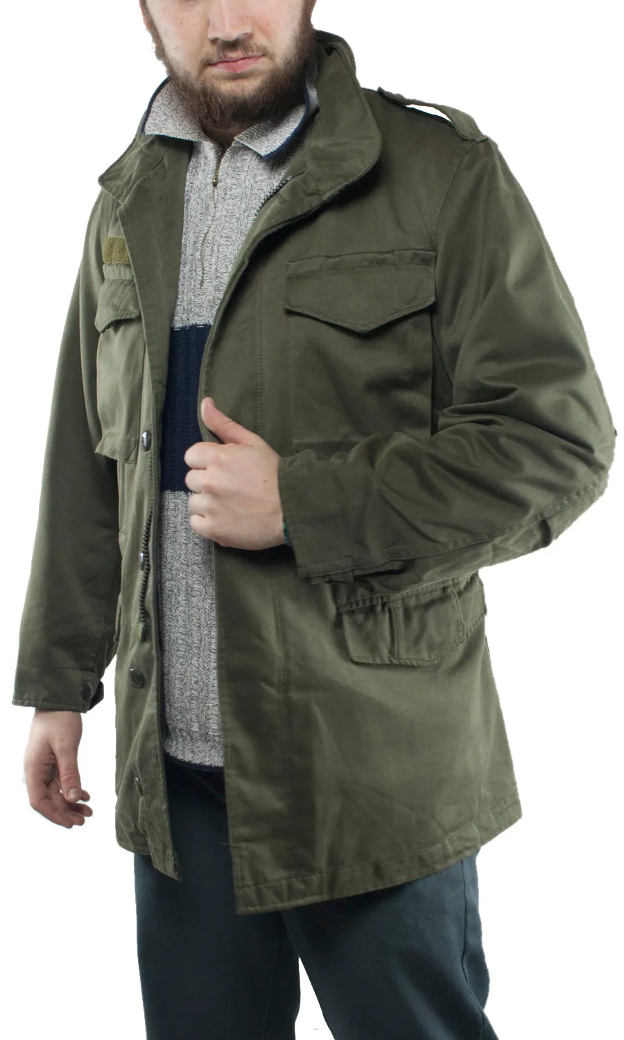 Austrian Army M65 Jacket (polycotton) – DISTRESSED RANGE