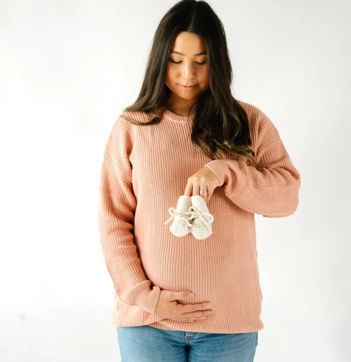 Belan.J Adult Knit Sweater - Rose