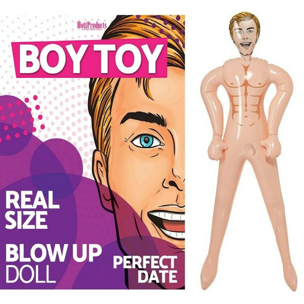 Boy Toy Perfect Date Blow-Up Sex Doll