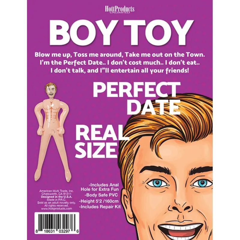 Boy Toy Perfect Date Blow-Up Sex Doll