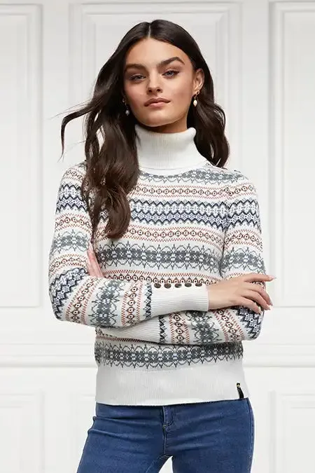 Bredon Roll Neck Knit (Natural)