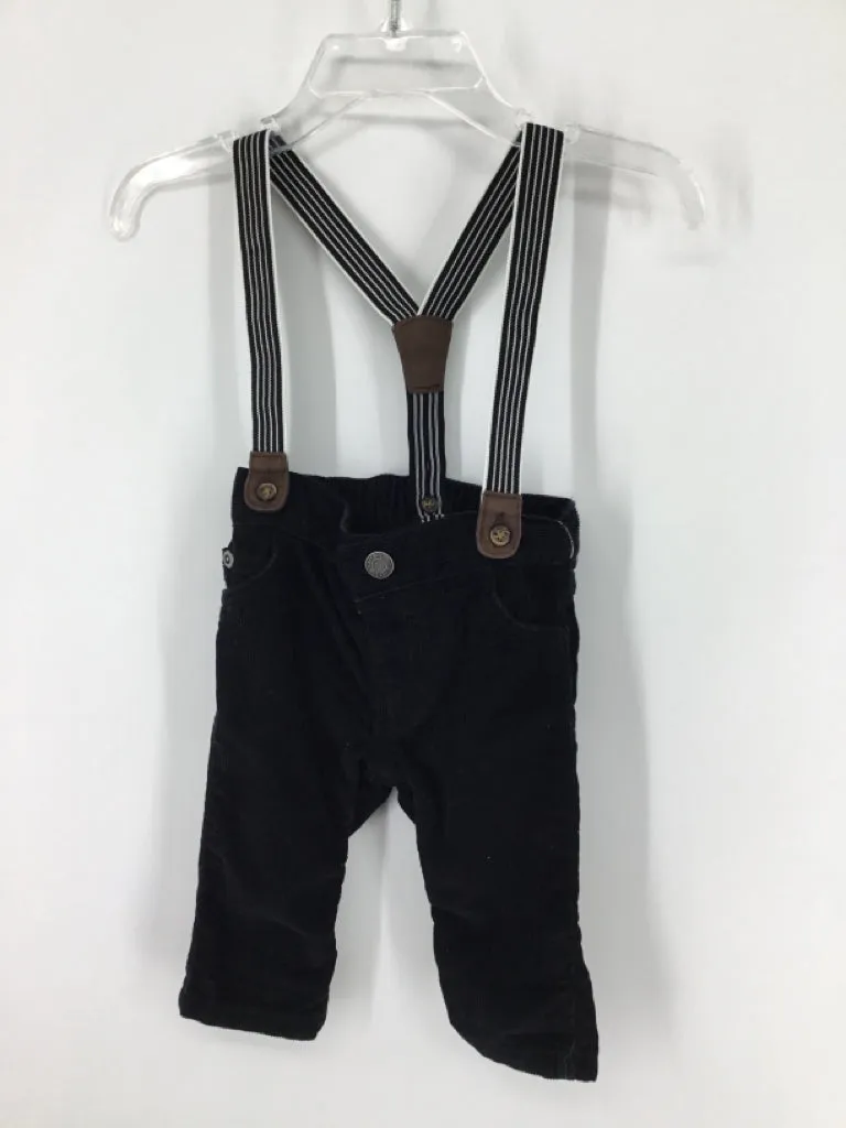 Carter's Child Size 3 Months Black Solid Pants - boys