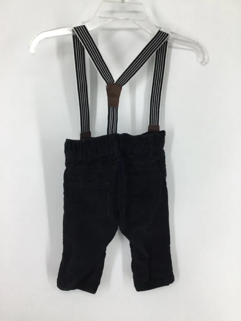 Carter's Child Size 3 Months Black Solid Pants - boys