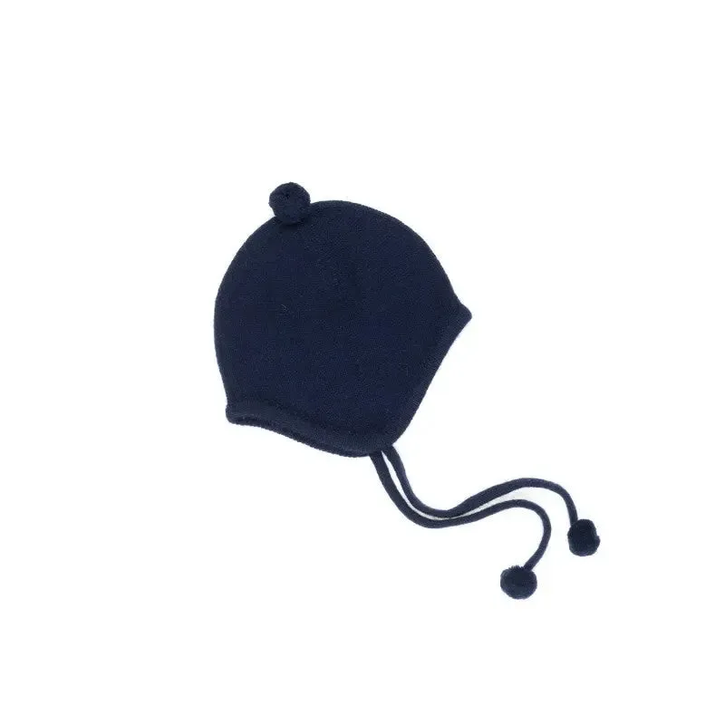 Cashmere bonnet navy