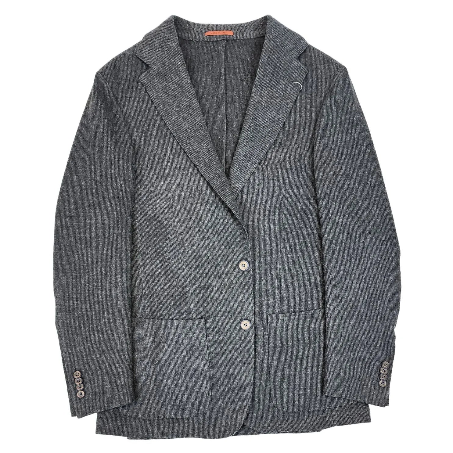 Charcoal Wool Jersey Aria Sport Jacket