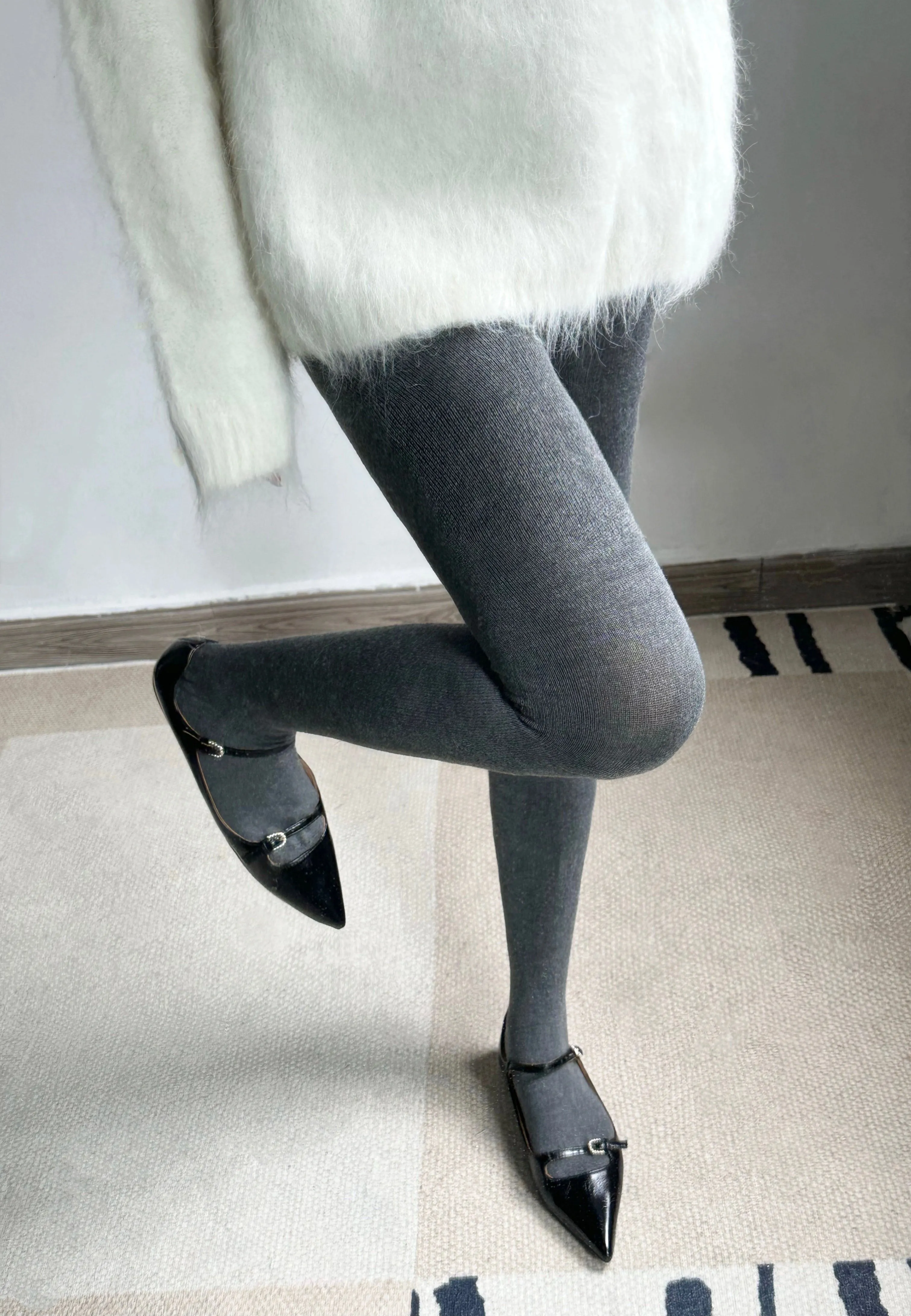 Cora Cozy Knit Tights