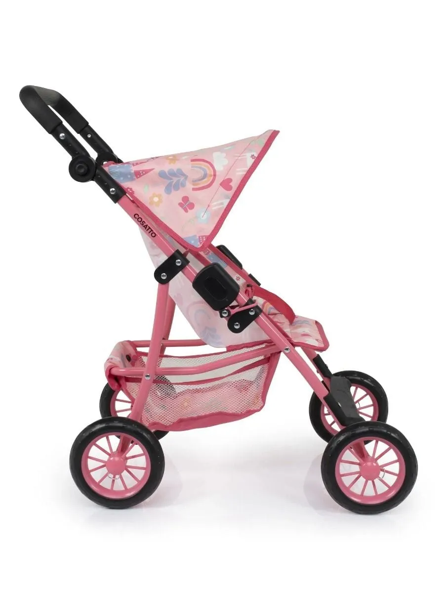 Cosatto Little Woo Dolls Pram Travel Set in Unicorn