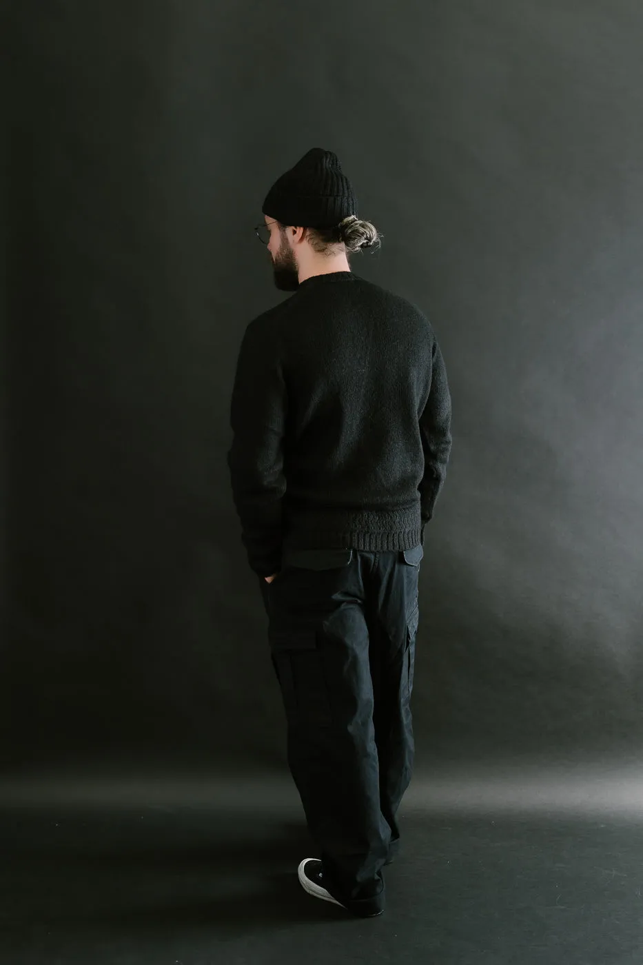 Crewneck Sweater Alpaca - Black