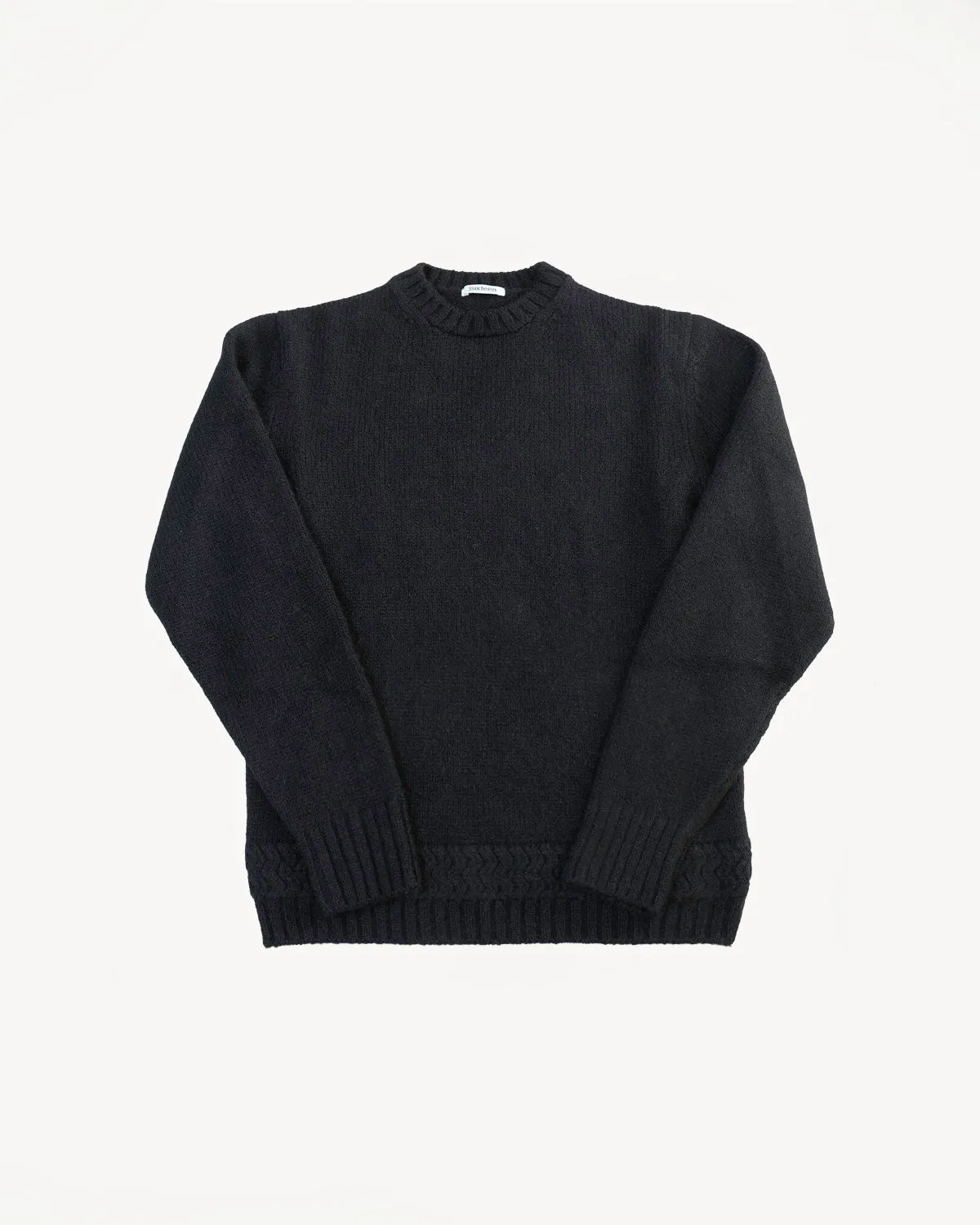 Crewneck Sweater Alpaca - Black