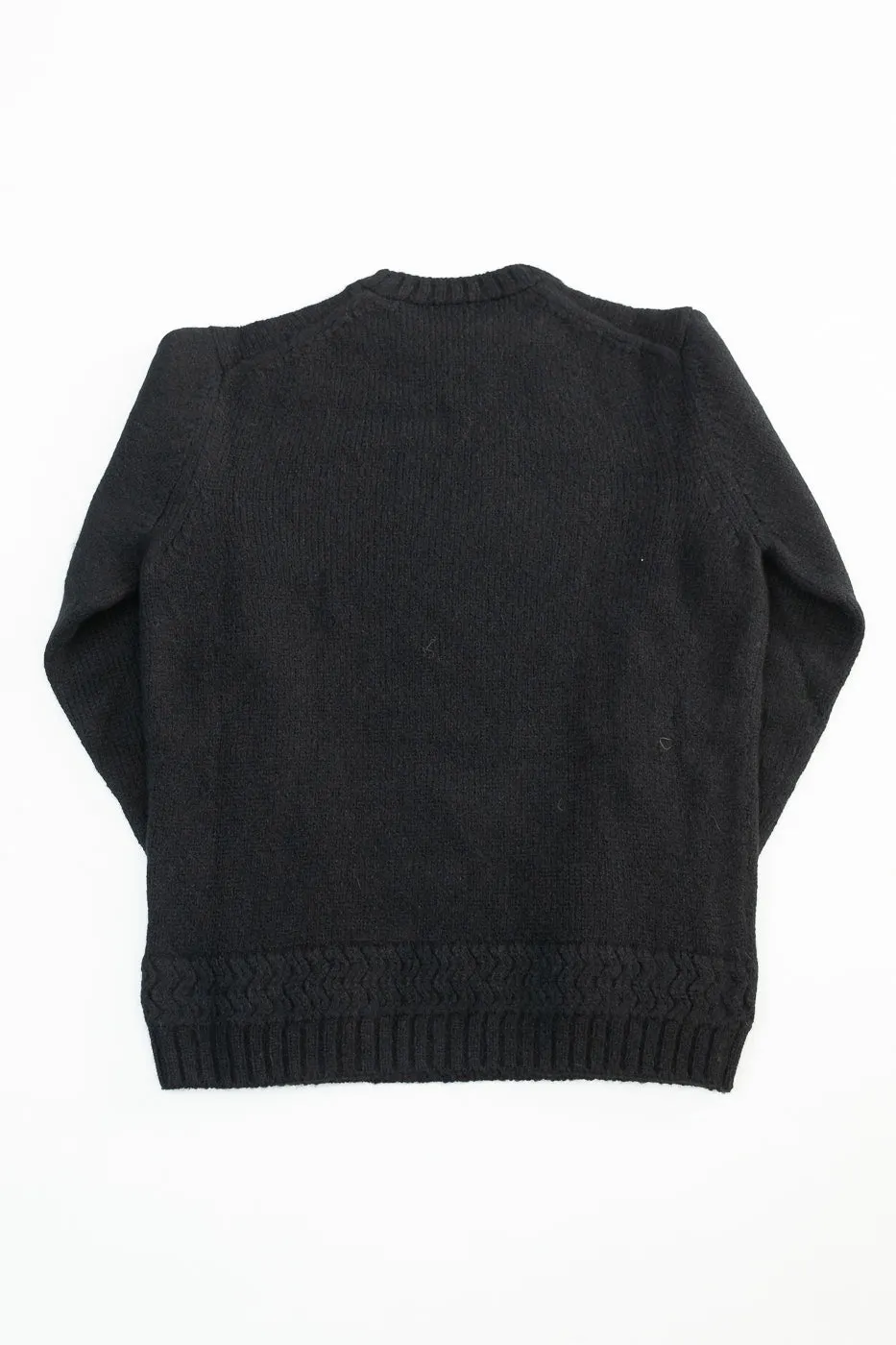 Crewneck Sweater Alpaca - Black