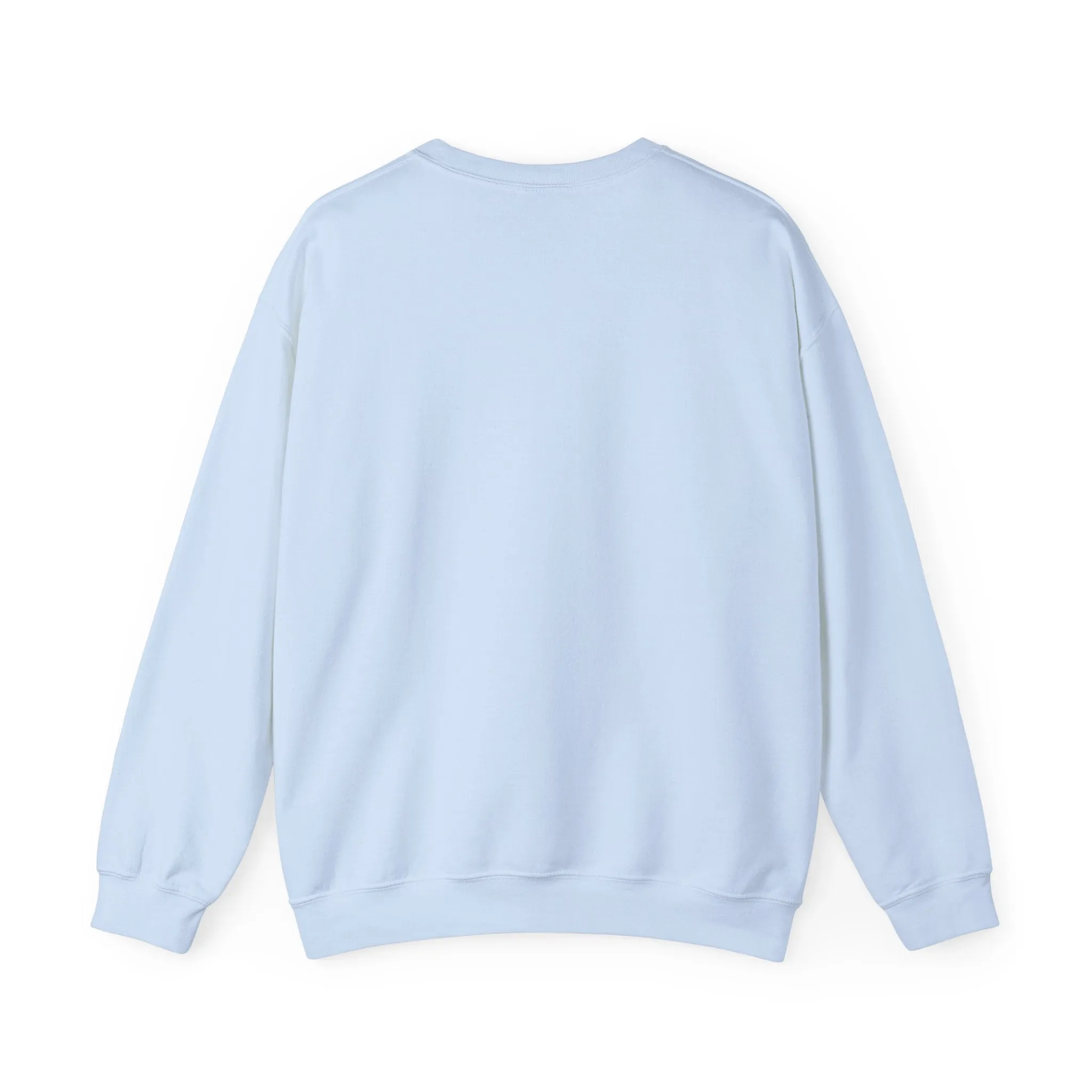 DAD Navy on Light Blue Oversized Pullover Crewneck Sweatshirt, Father's Day Gift, Dad to Be, Mom and Dad Matching Sweatshirts