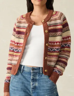 Faherty Marley Fairisle Cardigan