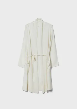 Fine Cashmere Robe - Ivory