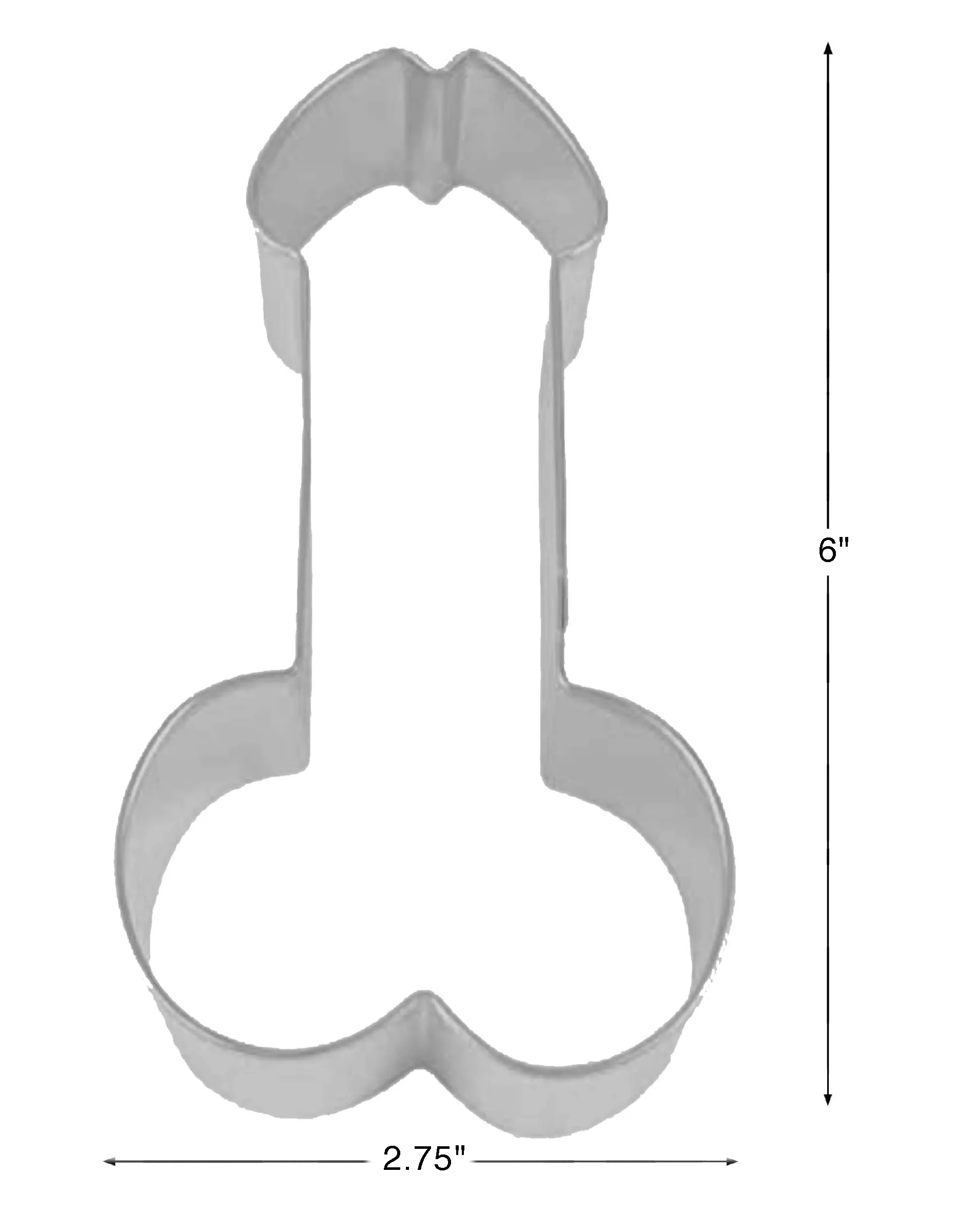 Glitterati Penis Cookie Cutter