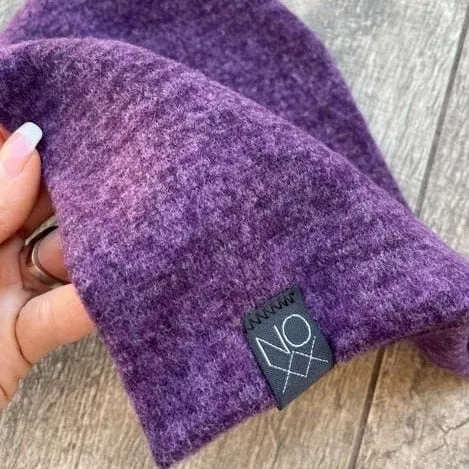 Heather Purple | Cozy Sweater Knit Beanie