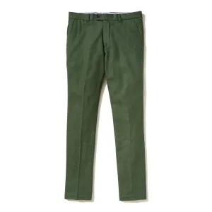 Italian Wool Flannel Dress Pants - Grass