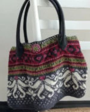 Janie Crow - Nordnorge Fairisle Bag