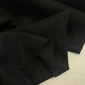 London Black Wool Coating