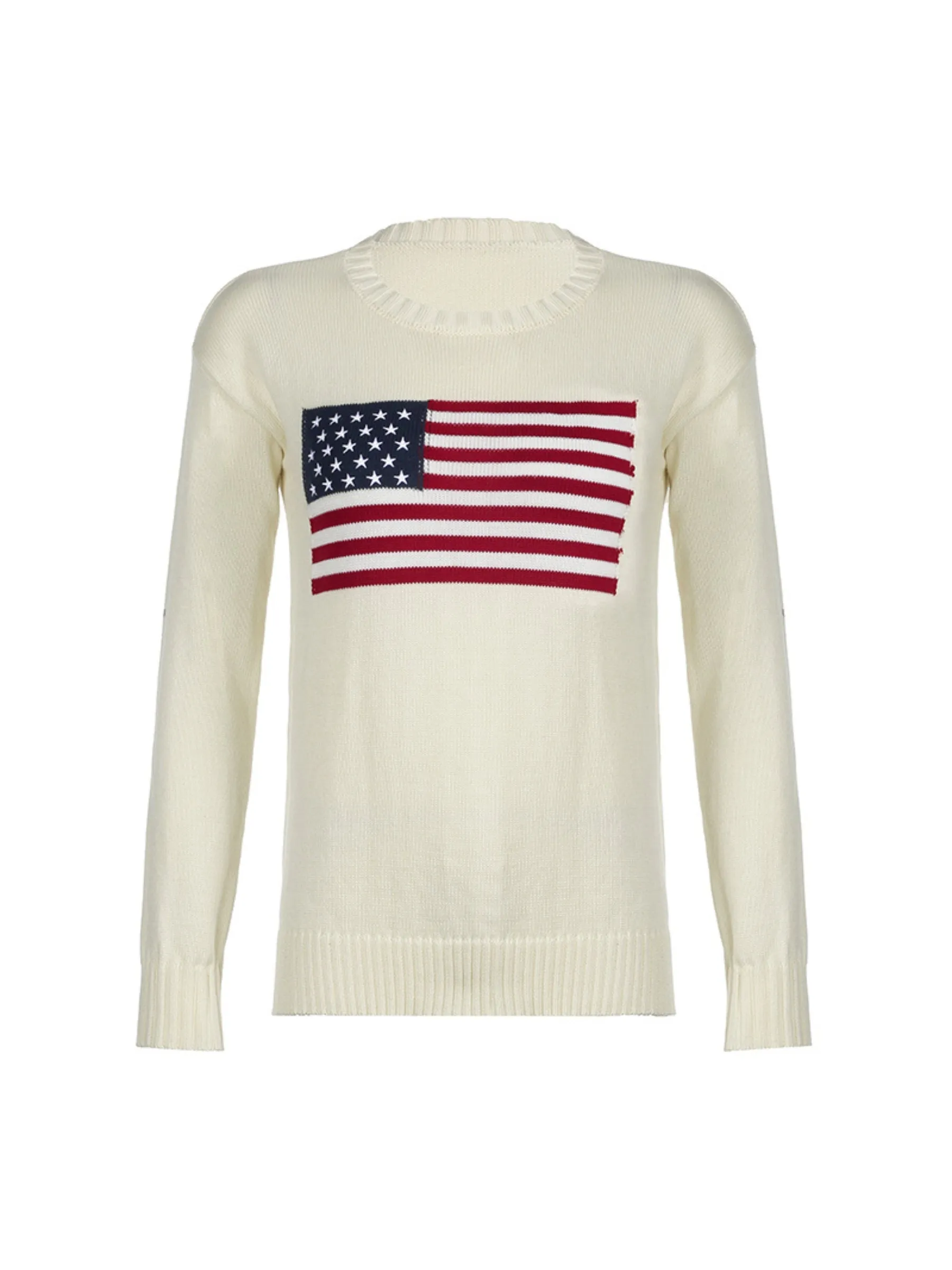 Mable American Flag Sweater