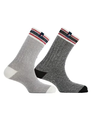 Men's Crew Boot Socks 2-Pack