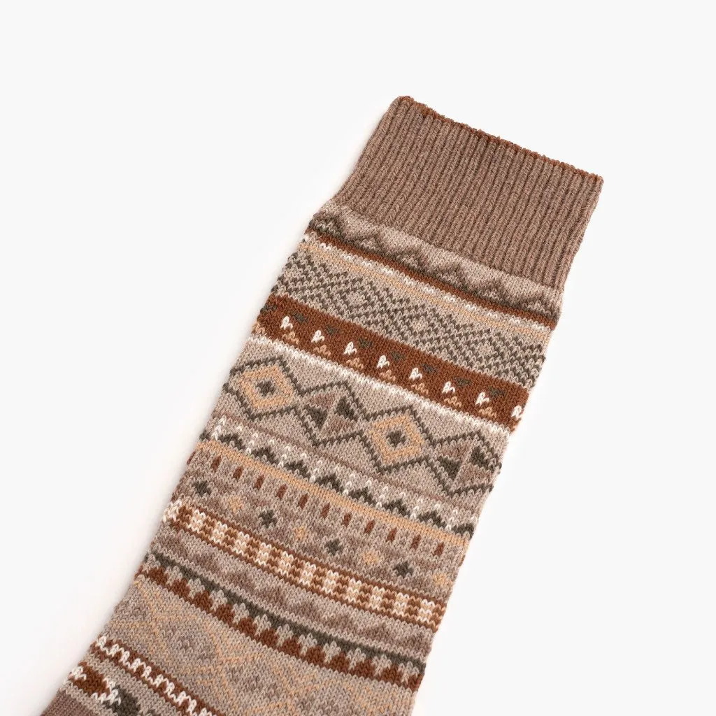 Men's Sodello Geo Sock | Taupe