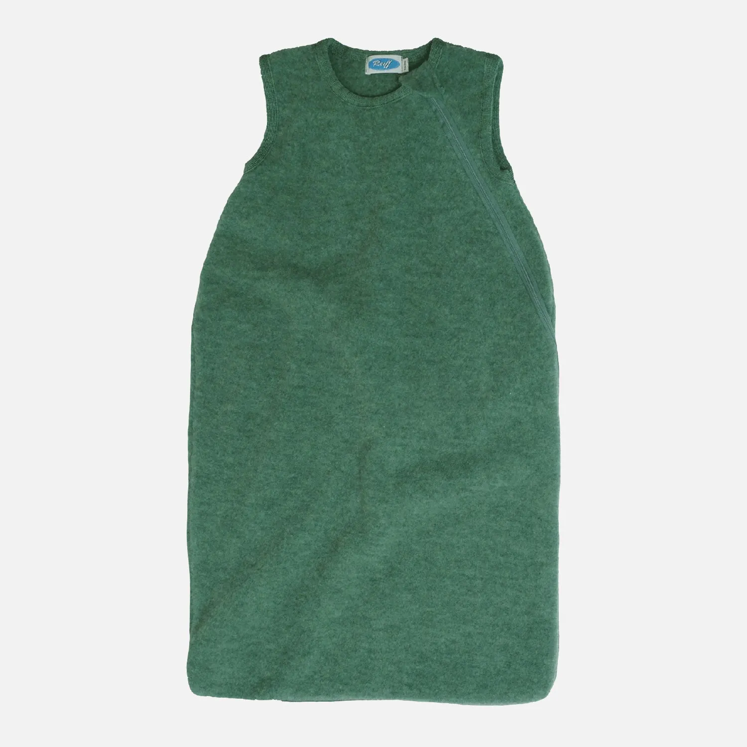 Merino Wool Fleece Sleeveless Sleeping Bag - Sage