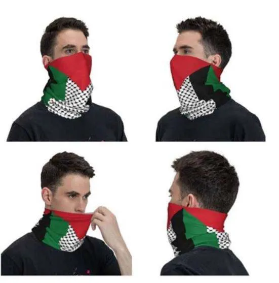 Multi-Functional Palestinian keffiyeh bandana