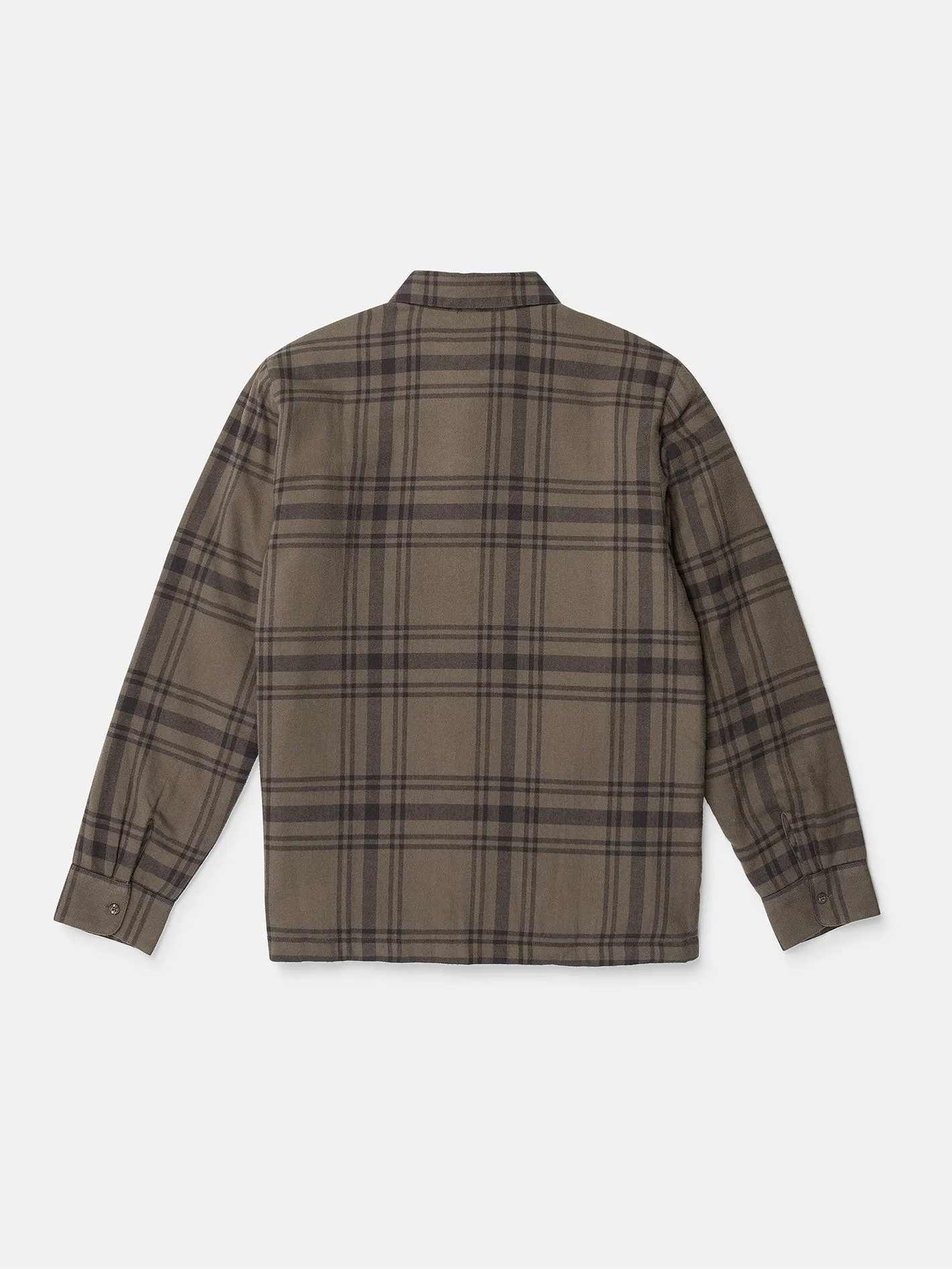 Northport Lined Long Sleeve Flannel - Mushroom