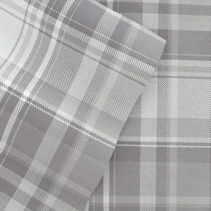 Plaid 4-Piece Flannel Sheet Set