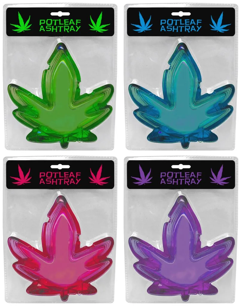 Potleaf Ashtray - Assorted Colors