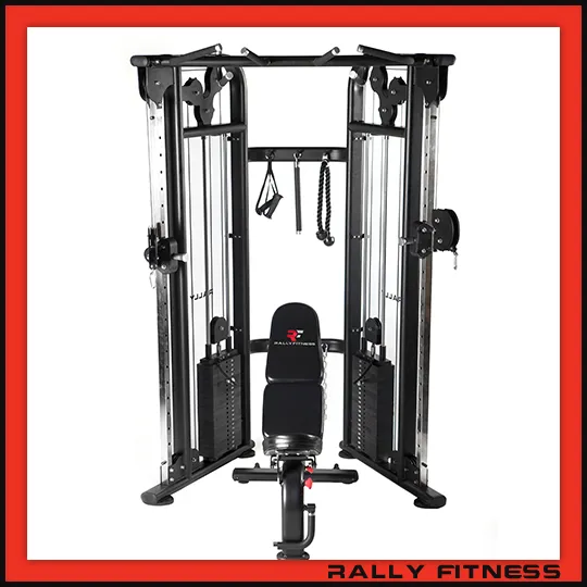 Rally Fitness® Functional Trainer Dual Adjustable Pulley