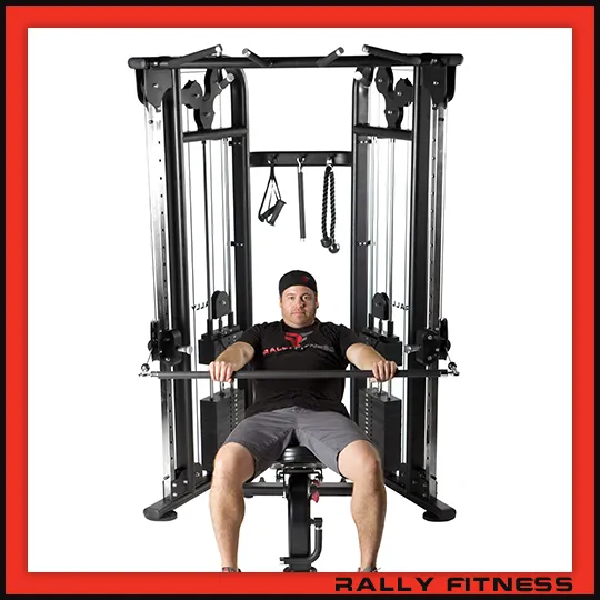 Rally Fitness® Functional Trainer Dual Adjustable Pulley