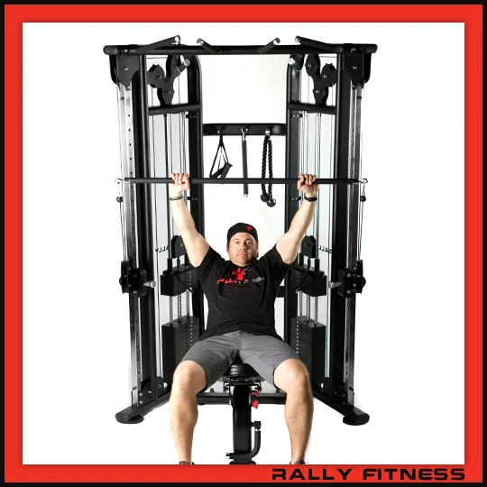 Rally Fitness® Functional Trainer Dual Adjustable Pulley