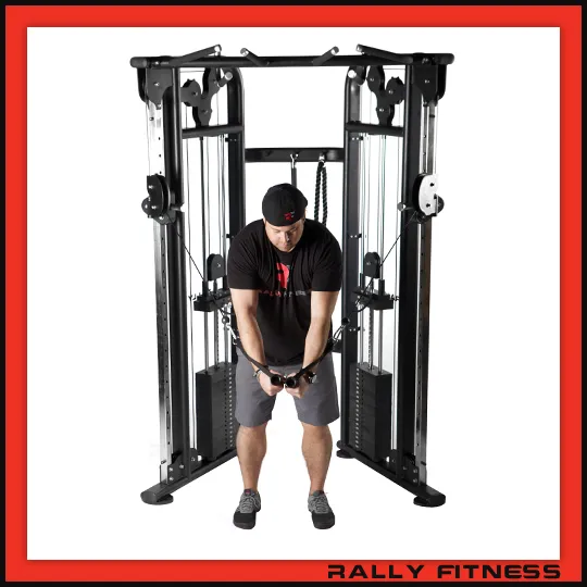 Rally Fitness® Functional Trainer Dual Adjustable Pulley