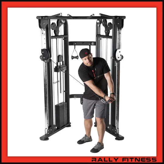 Rally Fitness® Functional Trainer Dual Adjustable Pulley