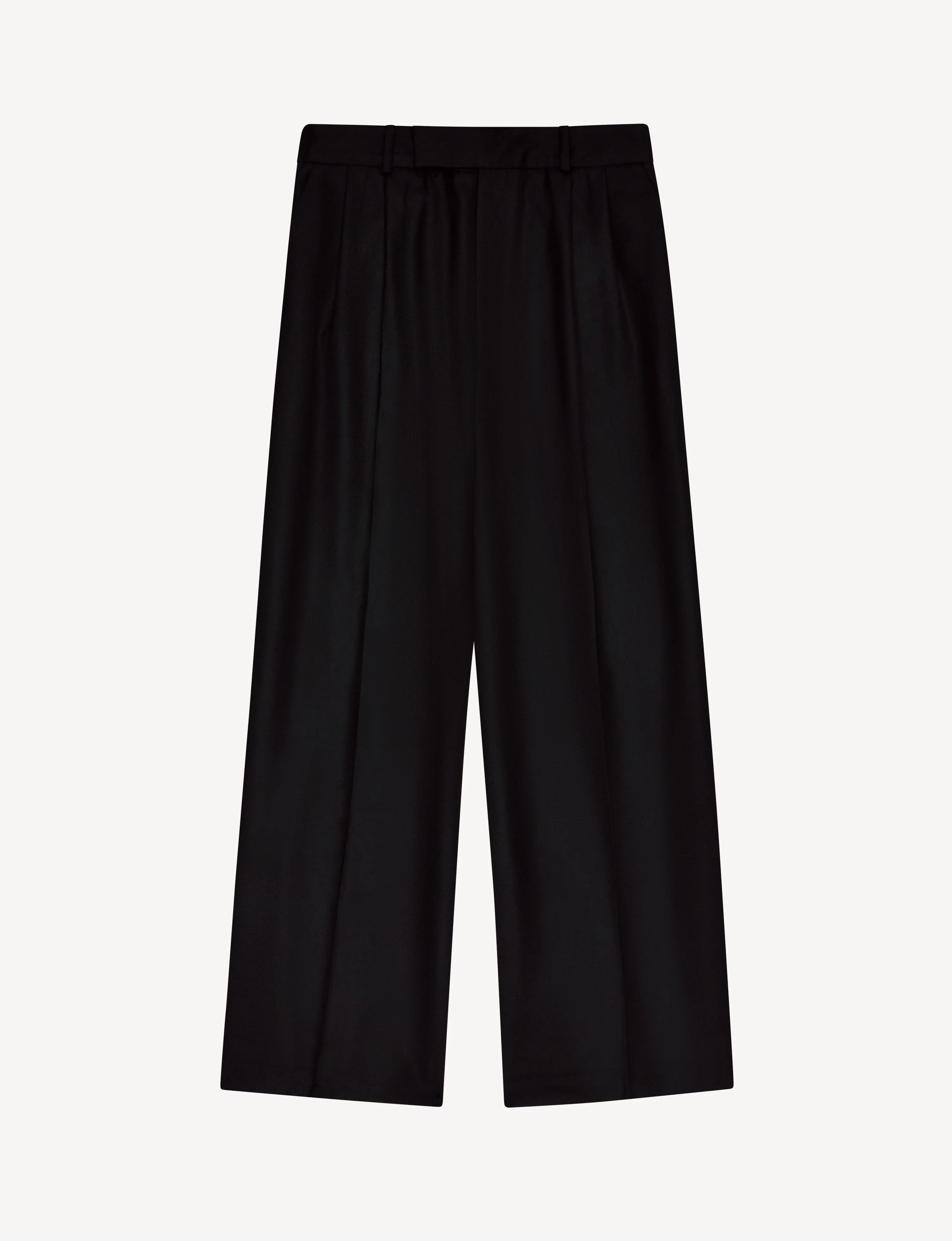 Rampling Trouser: Wool, Black