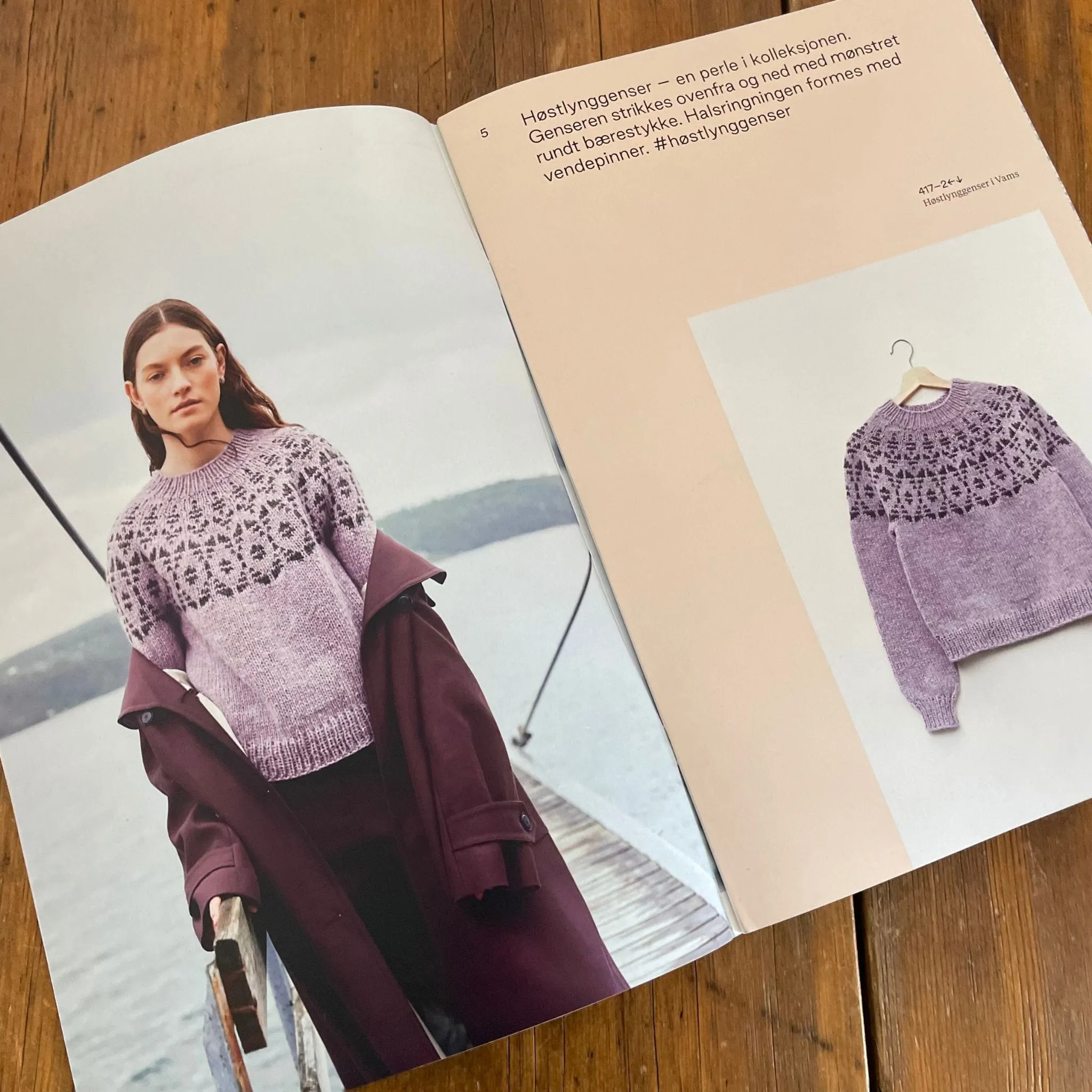 Rauma Pattern Book 417: Vams Dame