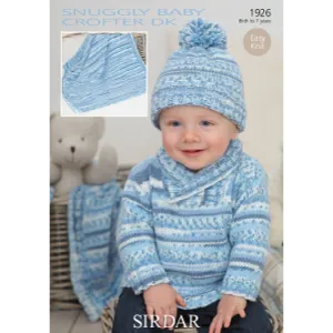 SALE Baby Pattern Double Knit Crofter 1926