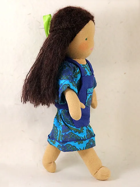 Steiner Girl Doll - Auburn Hair Large