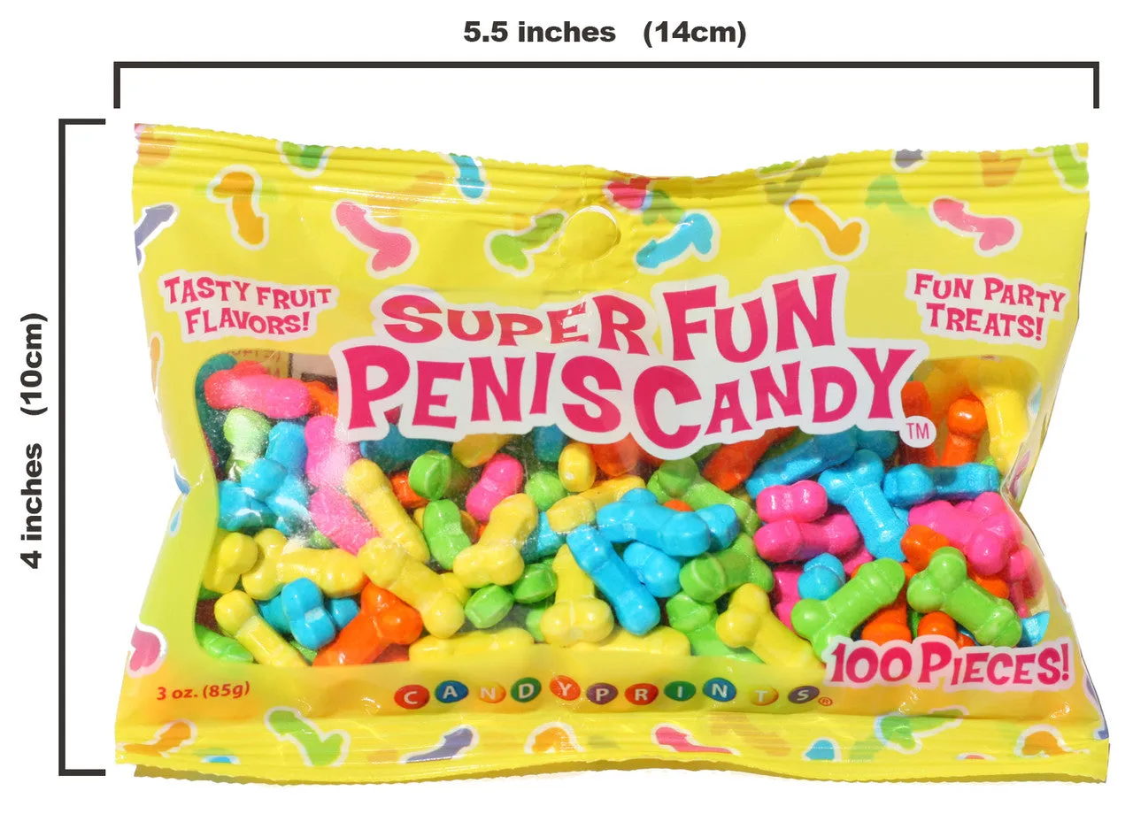 Super Fun Penis Candy – 3oz Bag