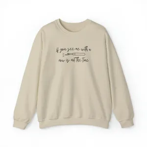 Sweatshirt:  Sewing Crewneck Sweatshirt