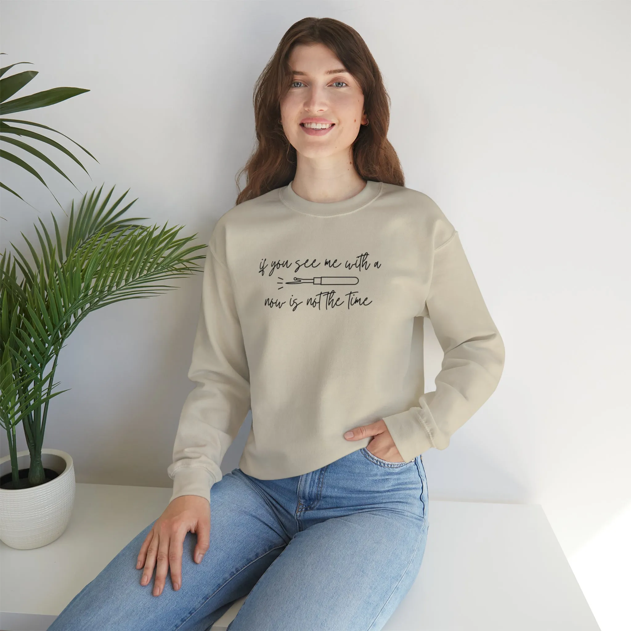 Sweatshirt:  Sewing Crewneck Sweatshirt