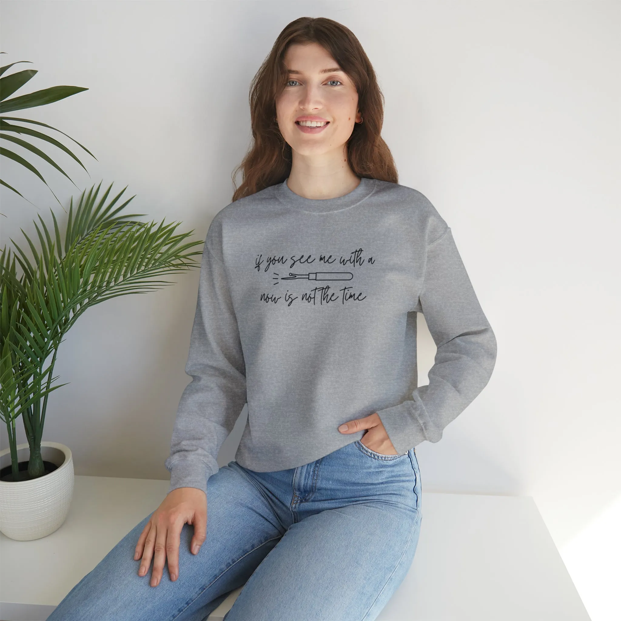 Sweatshirt:  Sewing Crewneck Sweatshirt