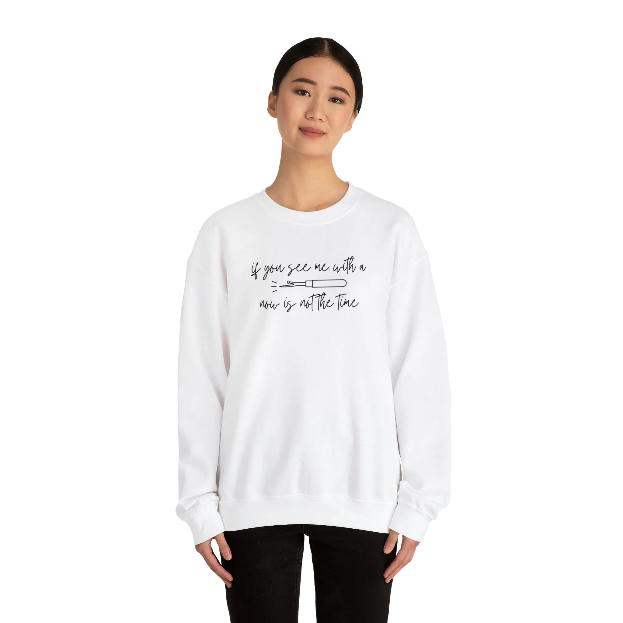 Sweatshirt:  Sewing Crewneck Sweatshirt