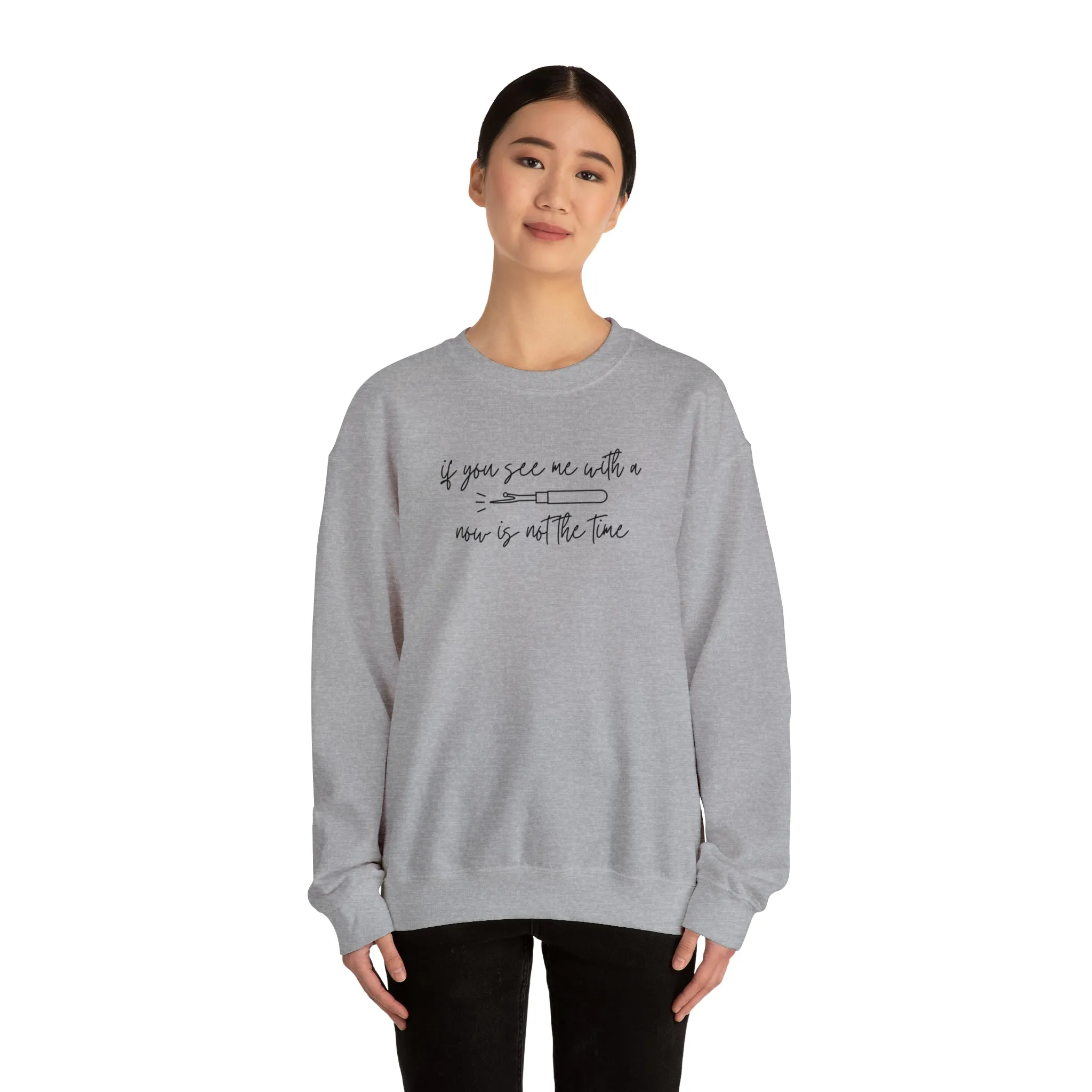 Sweatshirt:  Sewing Crewneck Sweatshirt