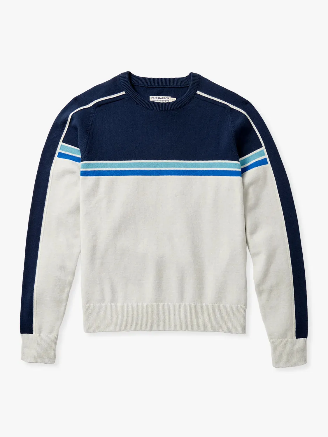 The Robinson Sweater | Bluebird Stripe