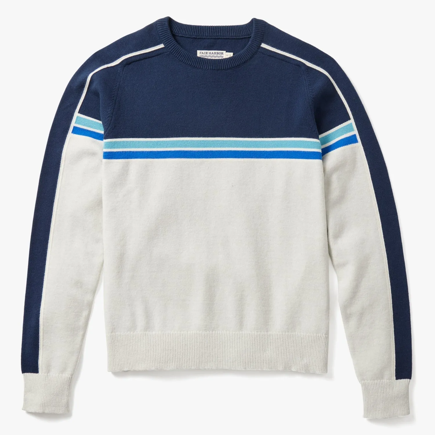 The Robinson Sweater | Bluebird Stripe