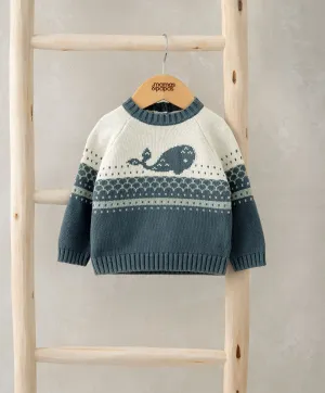 Whale Knitted Jumper