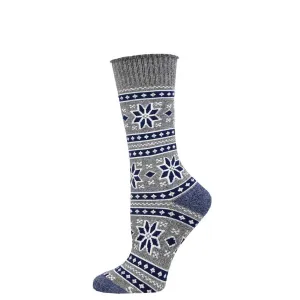 Women's Winter Fairisle Crew