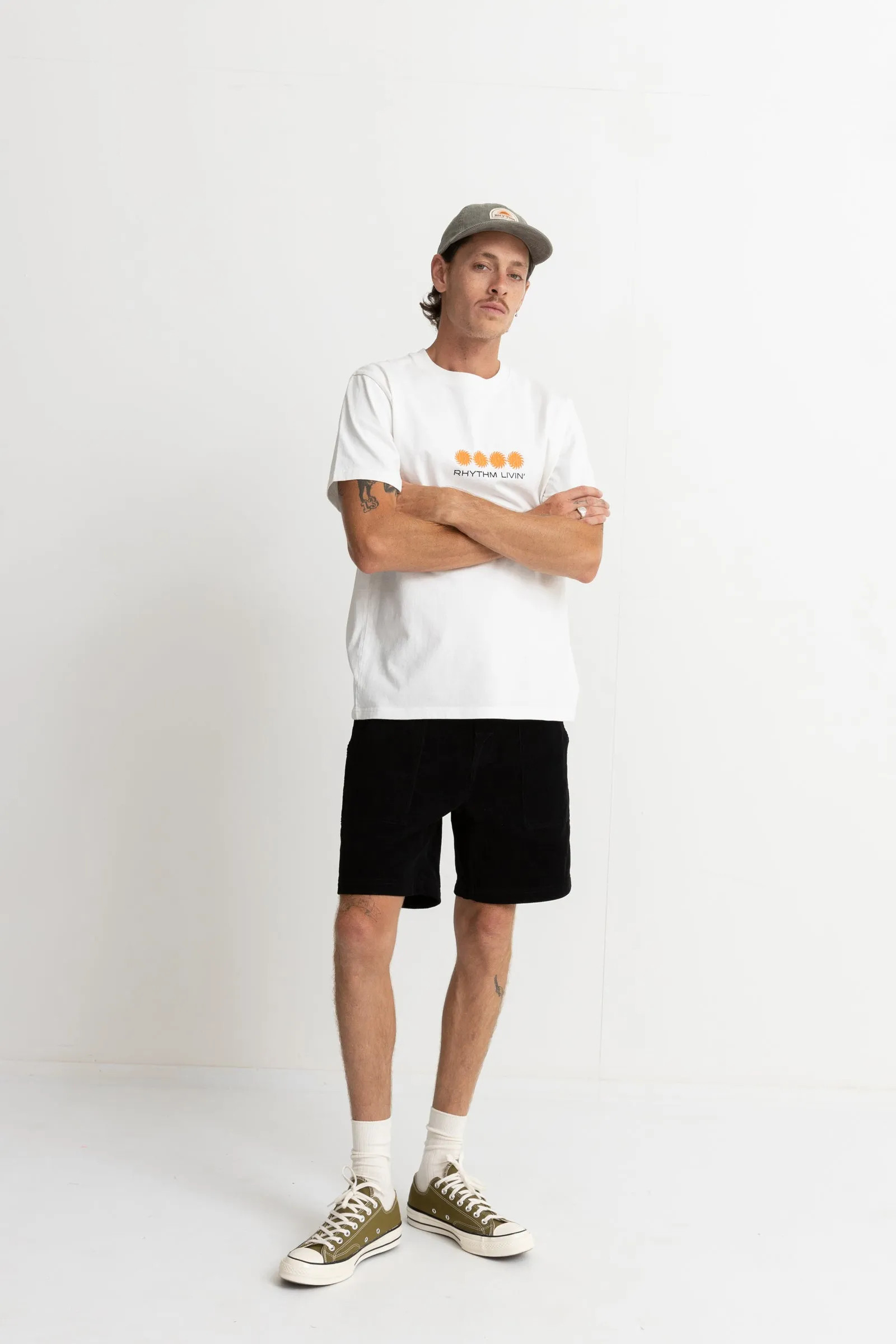 Worn Path Cord Short Black